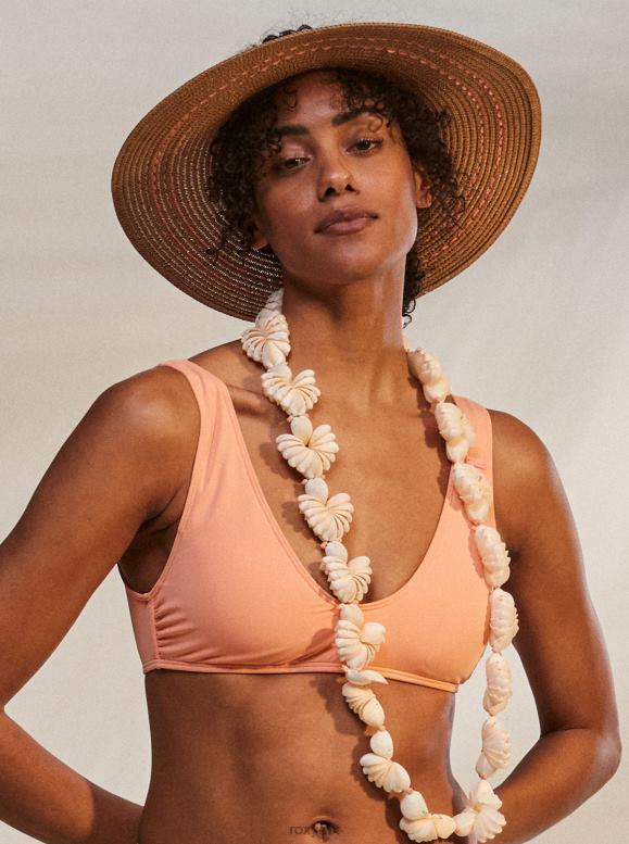 Roxy Mujer Top De Bikini De Tri Ngulo Alargado Beach Classics Xp