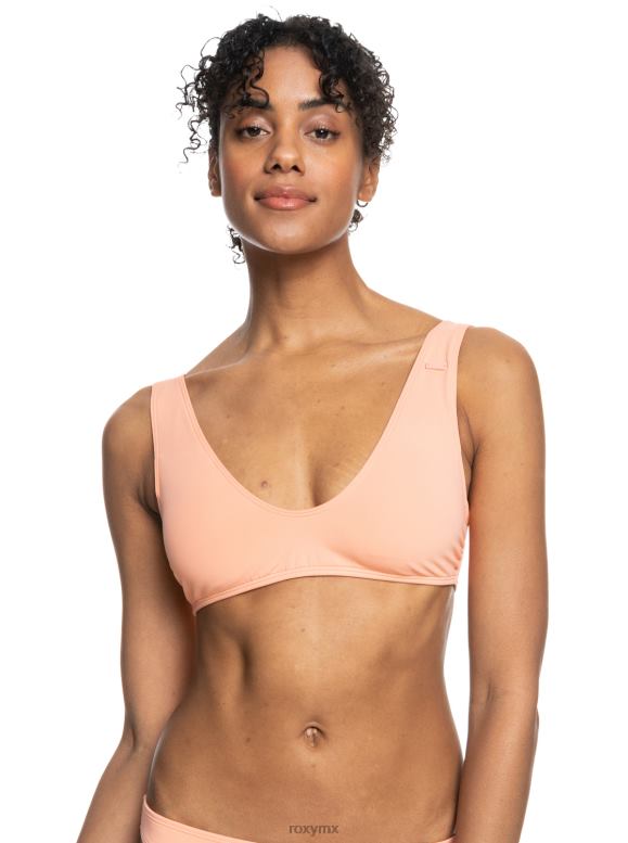 Roxy Mujer Top De Bikini De Tri Ngulo Alargado Beach Classics Xp