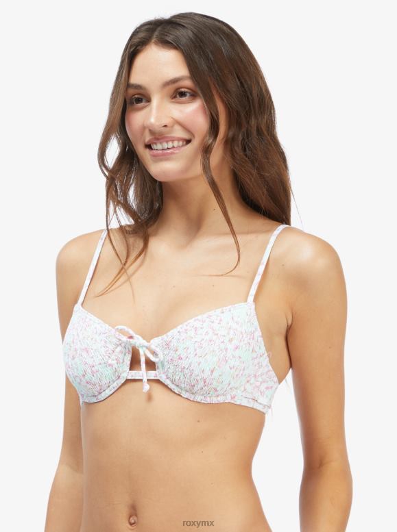 Roxy Mujer Top De Bikini Bralette Con Aros Ditsy In Paradise Xp
