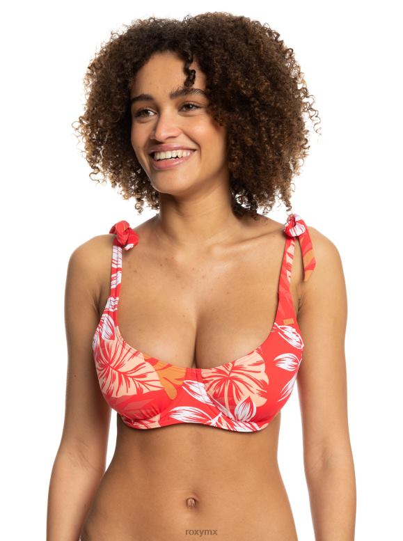 Roxy Mujer Top De Bikini Con Aros Y Copa D Beach Classics Xp