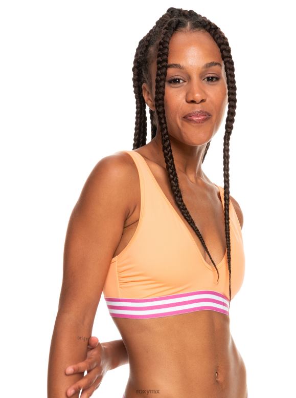 Roxy Mujer Top De Bikini De Tri Ngulo Alargado Retro Rad Xp