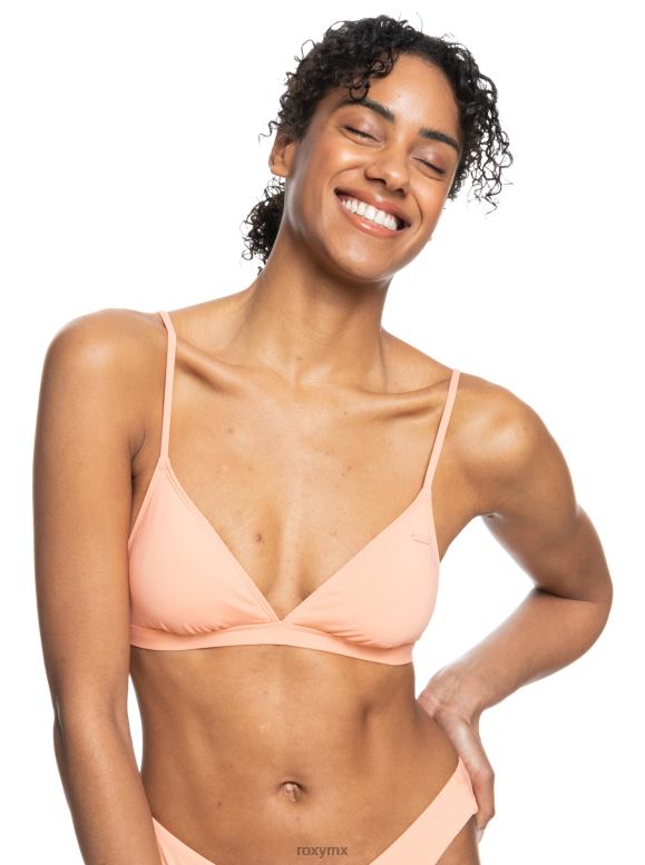 Roxy Mujer Top De Bikini De Tri Ngulo Cl Sico De Playa Xp