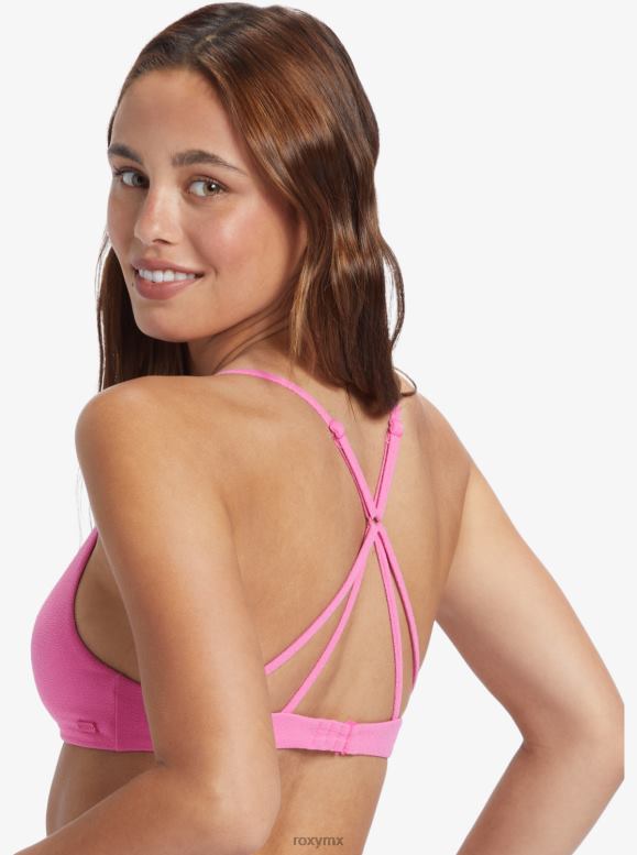 Roxy Mujer Top De Bikini Hawaiano Con Forma Triangular Xp