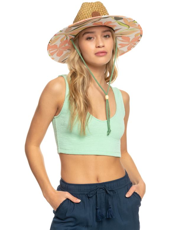Roxy mujer sombrero para el sol estampado piña a mi colada 68XP01150