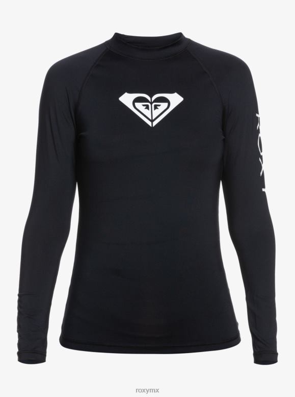 Roxy mujer Rashguard upf 50 de manga larga de todo corazón 68XP0731