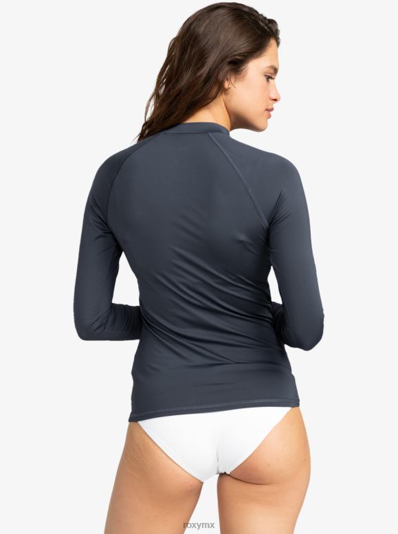 Roxy mujer Rashguard upf 50 de manga larga de todo corazón 68XP0737