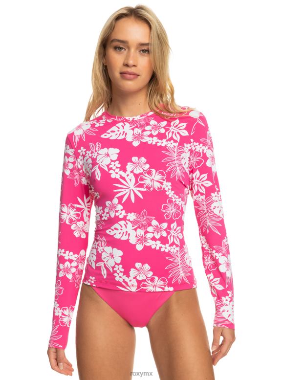 Roxy mujer lycra de manga larga upf 50 skippin de mar 68XP0648
