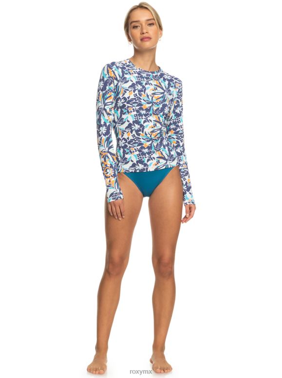 Roxy mujer lycra de manga larga upf 50 skippin de mar 68XP0673