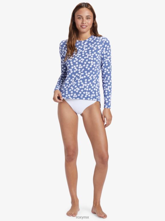 Roxy mujer lycra de manga larga upf 50 skippin de mar 68XP0678