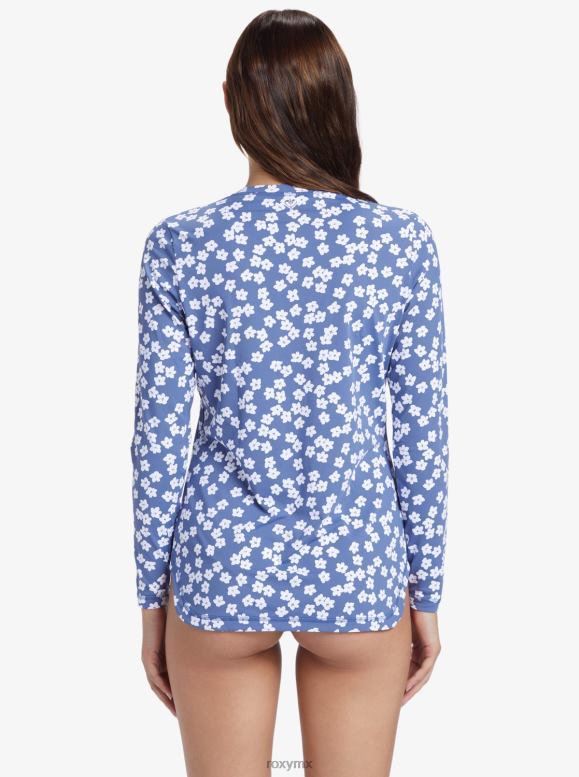 Roxy mujer lycra de manga larga upf 50 skippin de mar 68XP0678