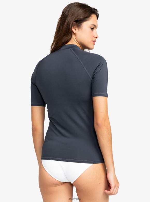Roxy mujer rashguard de manga corta upf 50 de todo corazón 68XP0747