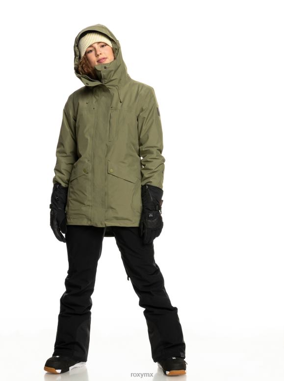 Roxy mujer guantes de snowboard/esquí sierra warmlink 68XP01197