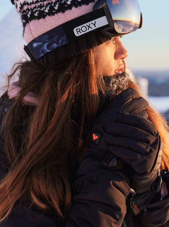 Roxy mujer guantes de snowboard/esquí sierra warmlink 68XP01197