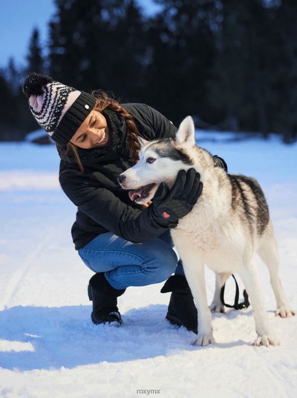 Roxy mujer guantes de snowboard/esquí sierra warmlink 68XP01197