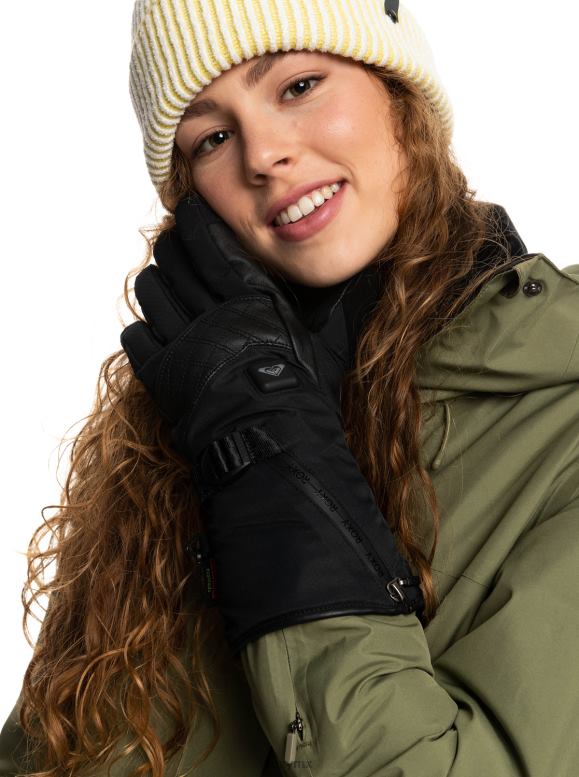 Roxy mujer guantes de snowboard/esquí sierra warmlink 68XP01197