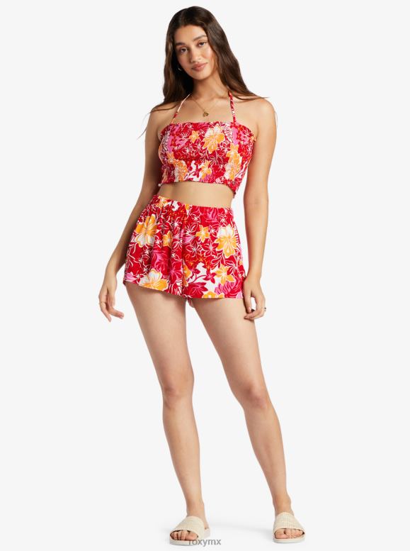 Roxy mujer fácil lo hace pantalones cortos de cintura alta 68XP0117