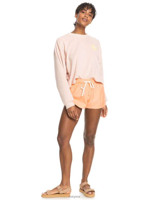 Roxy mujer nuevos pantalones cortos de cintura elástica amor imposible 68XP0270