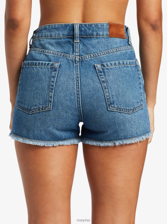 Roxy mujer nuevos shorts de mezclilla hinchados 68XP032