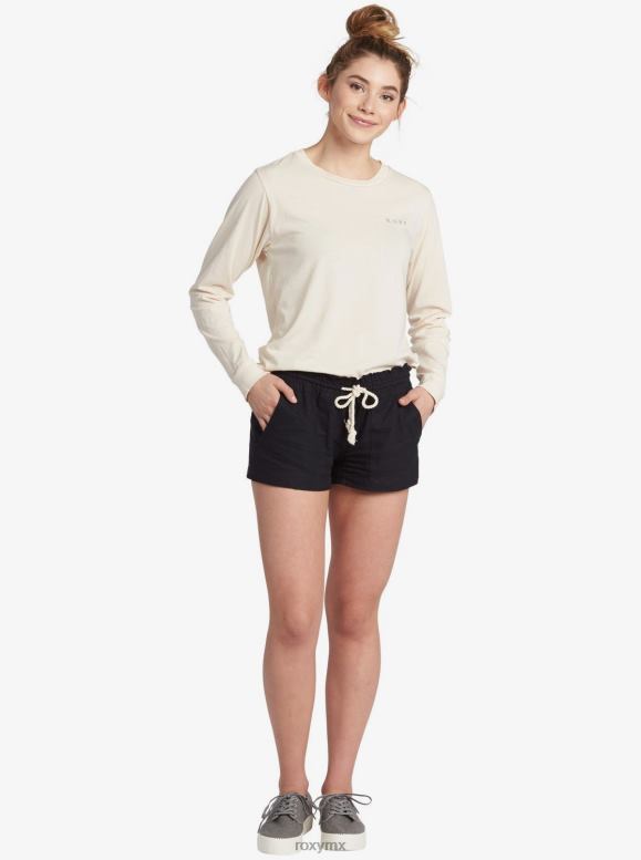 Roxy mujer shorts con cintura elástica Oceanside 68XP0237