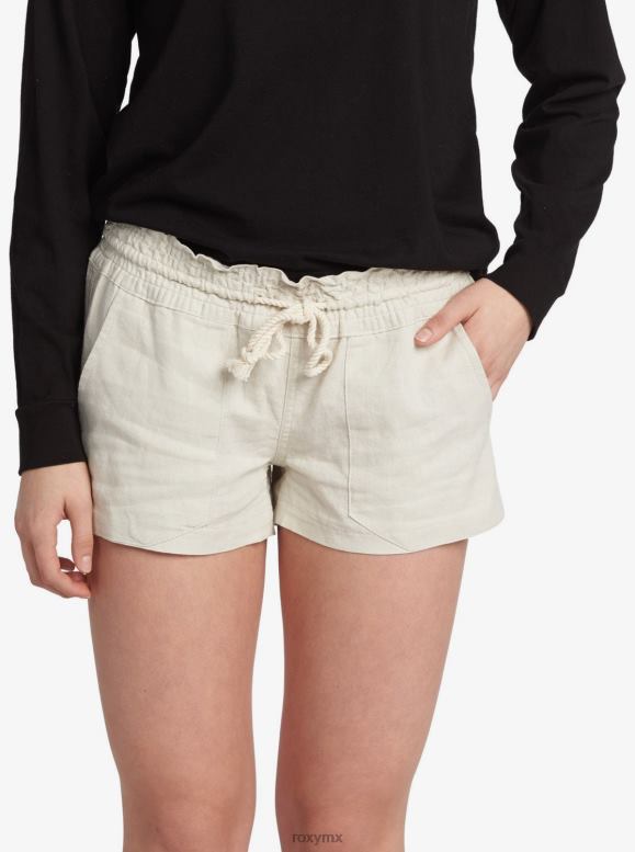 Roxy mujer shorts con cintura elástica Oceanside 68XP0244