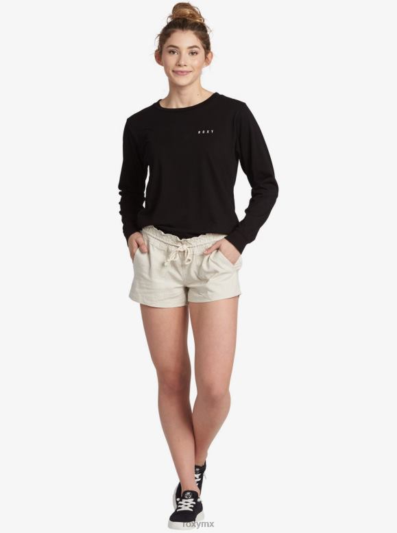 Roxy mujer shorts con cintura elástica Oceanside 68XP0244