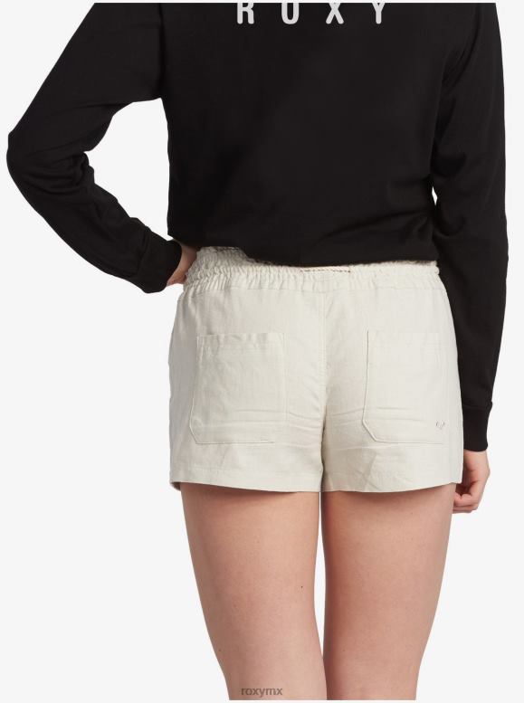 Roxy mujer shorts con cintura elástica Oceanside 68XP0244