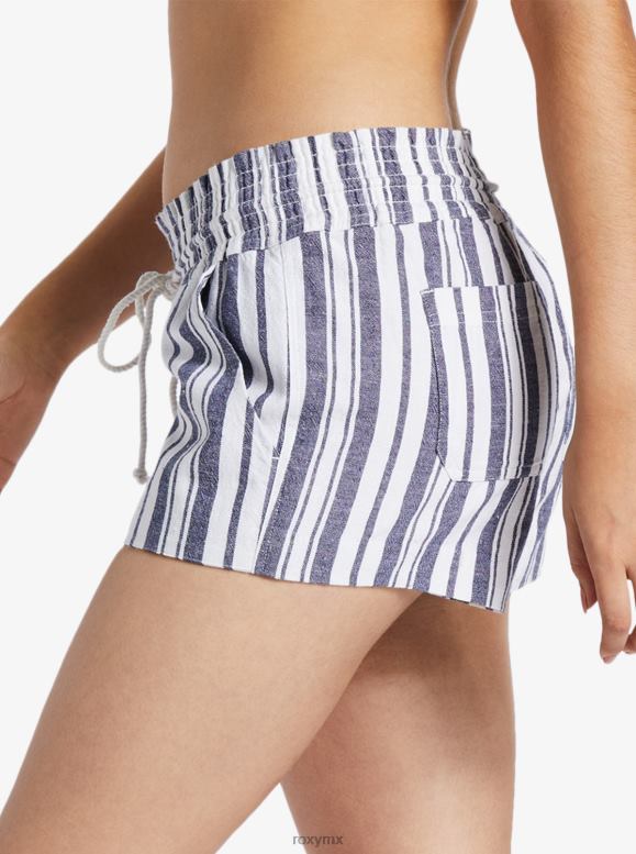 Roxy mujer shorts con cintura elástica Oceanside 68XP0254