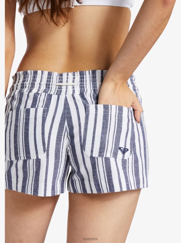 Roxy mujer shorts con cintura elástica Oceanside 68XP0254