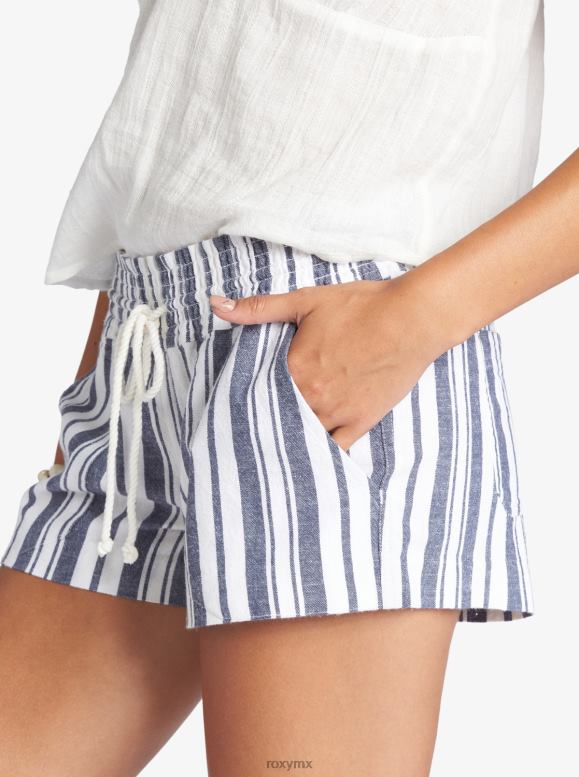 Roxy mujer shorts con cintura elástica Oceanside 68XP0254