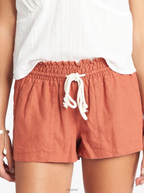 Roxy mujer shorts con cintura elástica Oceanside 68XP0323