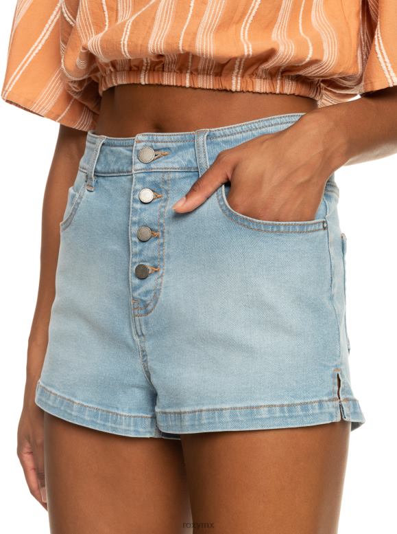 Roxy mujer shorts de mezclilla con cintura alta 68XP0522