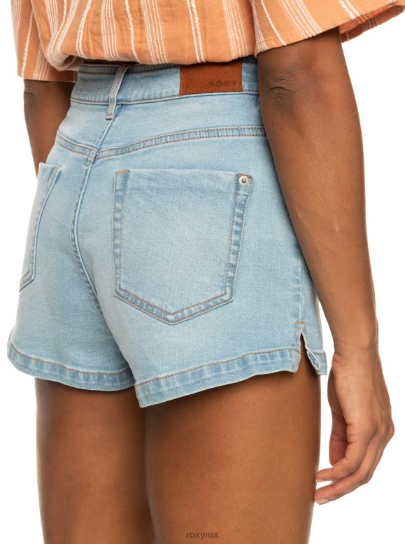 Roxy mujer shorts de mezclilla con cintura alta 68XP0522