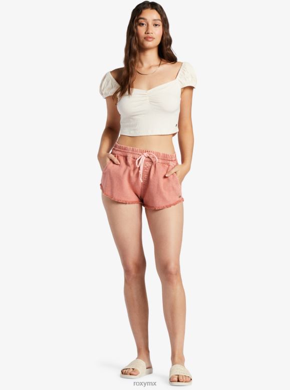 Roxy mujer shorts elásticos ruta escénica 68XP0113