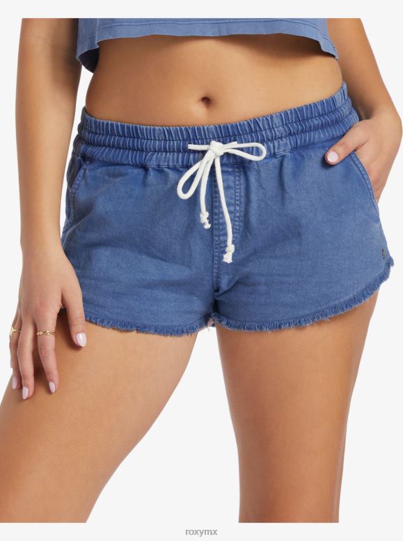 Roxy mujer shorts elásticos ruta escénica 68XP083