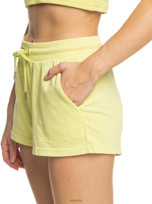 Roxy mujer tomándolo con calma pantalones cortos de chándal 68XP0100