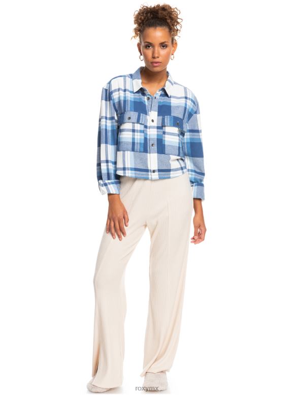 Roxy mujer camisa de manga larga en ambos sentidos 68XP0543