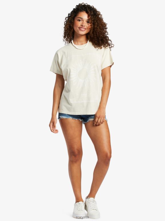 Roxy mujer camiseta celeste oversize 68XP079