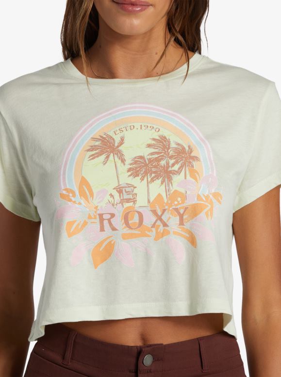 Roxy mujer camiseta corta momento haleiwa 68XP0284