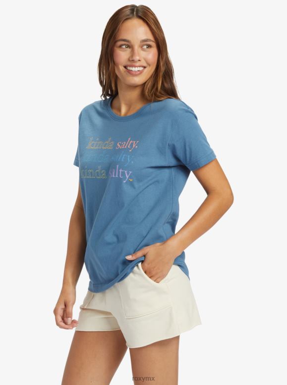 Roxy mujer camiseta de novio un poco salada 68XP0469