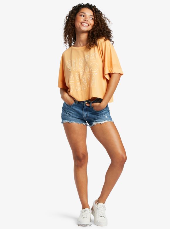 Roxy mujer camiseta de sonrisas soleadas 68XP0125