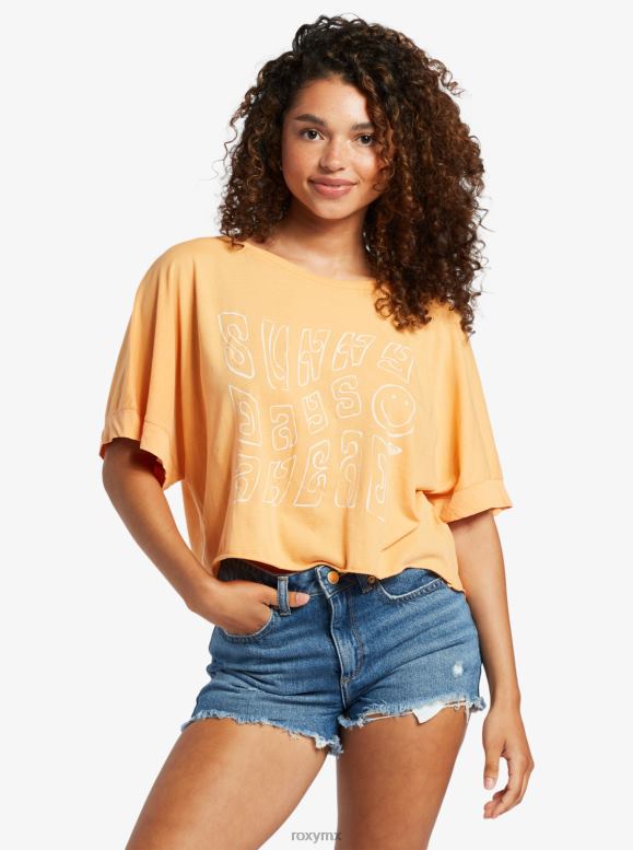 Roxy mujer camiseta de sonrisas soleadas 68XP0125
