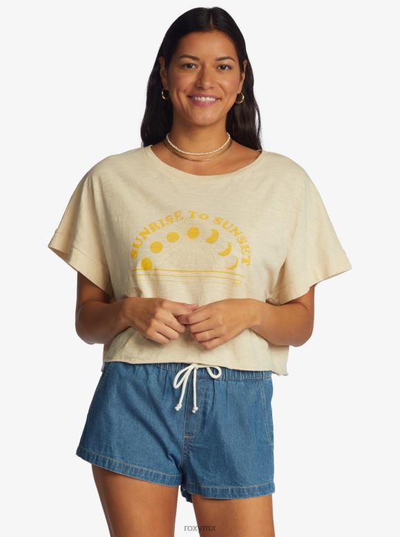 Roxy mujer camiseta del amanecer al atardecer 68XP0479