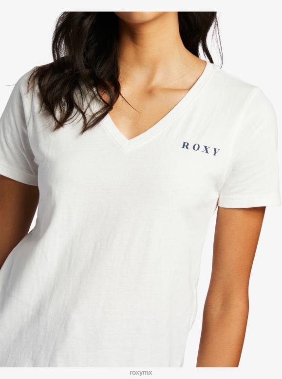 Roxy mujer camiseta majestuosa con cuello en v 68XP0178