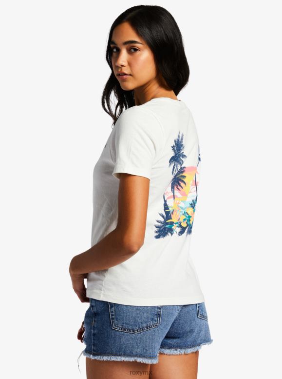 Roxy mujer camiseta majestuosa con cuello en v 68XP0178