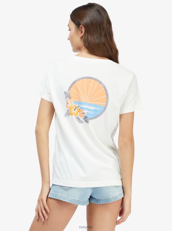 Roxy mujer camiseta novio oasis tropical 68XP0257