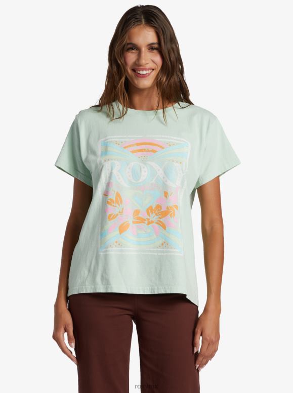 Roxy mujer camiseta oversize con motivo de rayas 68XP0290