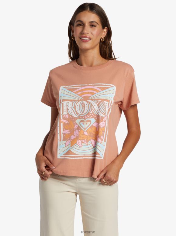Roxy mujer camiseta oversize con motivo de rayas 68XP0291