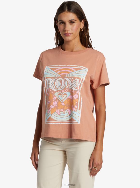 Roxy mujer camiseta oversize con motivo de rayas 68XP0291