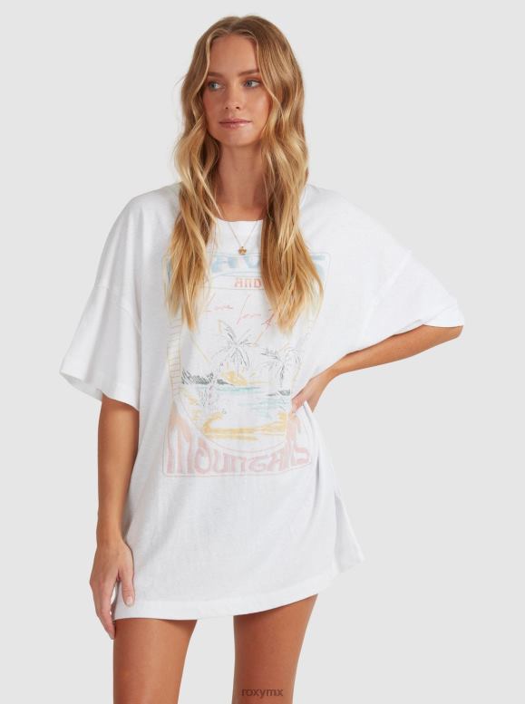 Roxy mujer camiseta oversize dulce jane 68XP0356