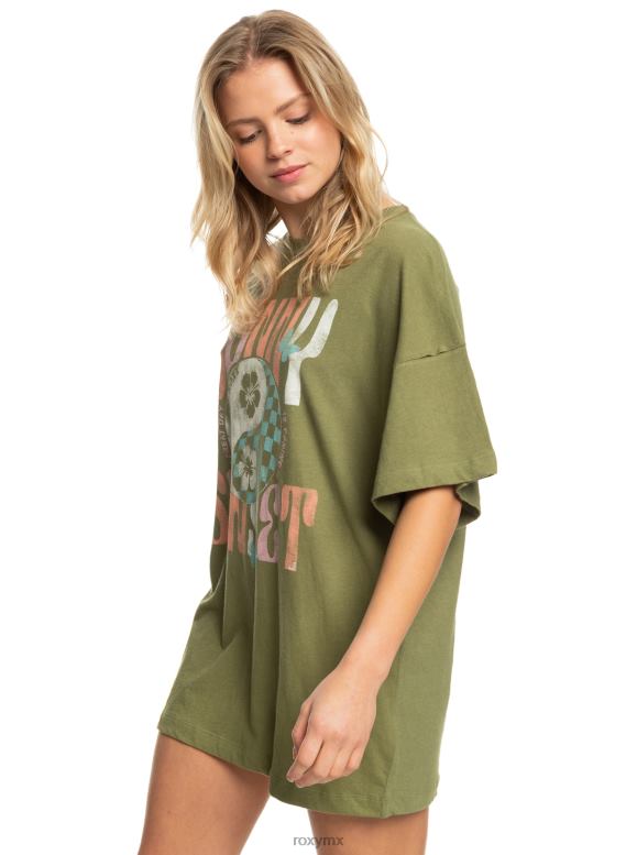 Roxy mujer camiseta oversize dulce janis 68XP082